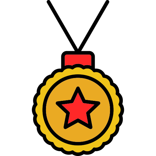 médaille Generic color lineal-color Icône