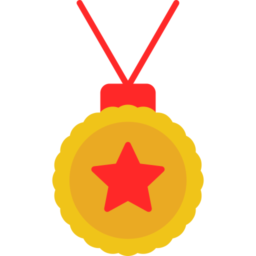 medalla Generic color fill icono