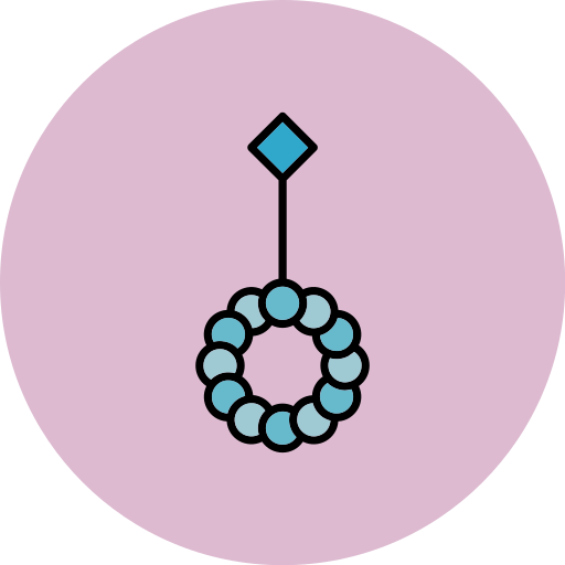piercing au nombril Generic color lineal-color Icône