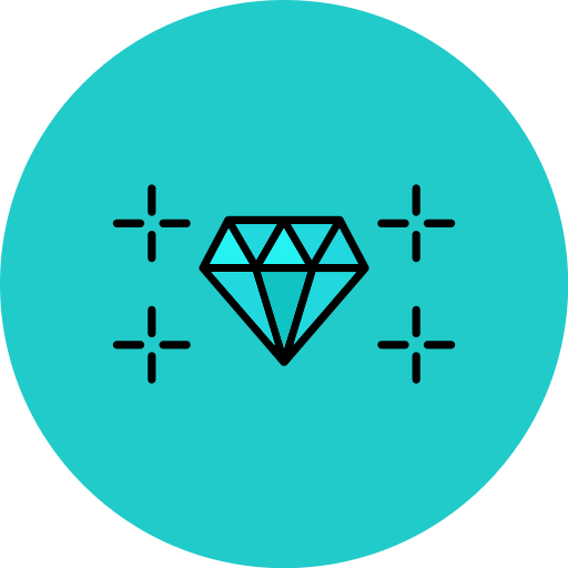 diamante Generic color lineal-color Ícone