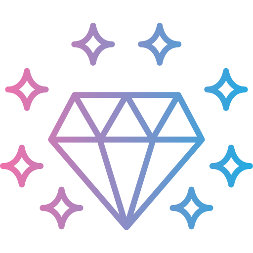 diamant Generic gradient outline icon