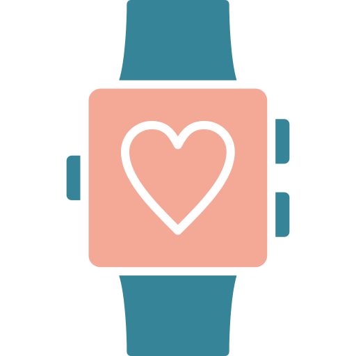 Smartwatch app Generic color fill icon