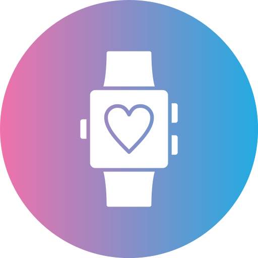 aplicativo smartwatch Generic gradient fill Ícone
