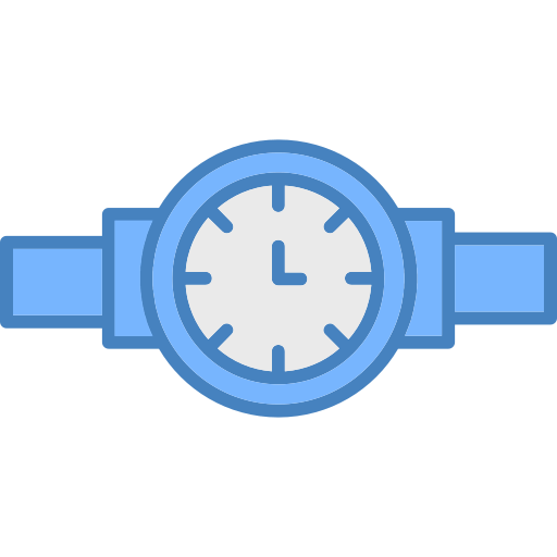 Wristwatch Generic color lineal-color icon