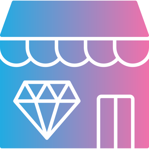 Jewelry store Generic gradient fill icon