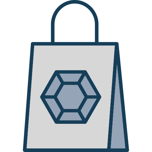 Значок сумки для покупок Generic color lineal-color иконка