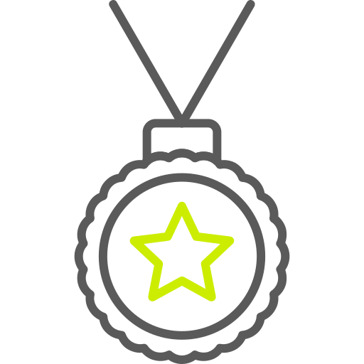 médaille Generic color outline Icône