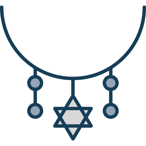 Ожерелье Generic color lineal-color иконка