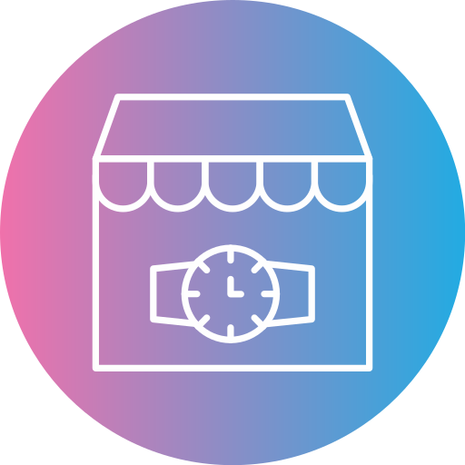 Watch shop Generic gradient fill icon