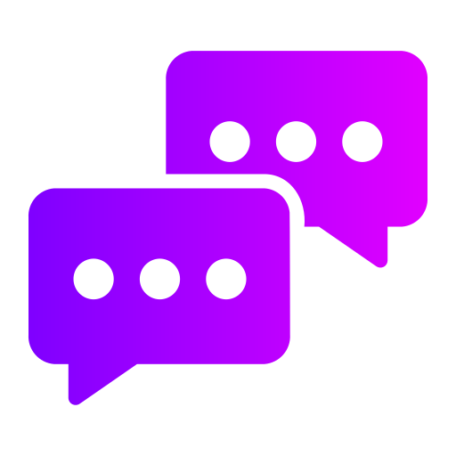 Message Generic gradient fill icon