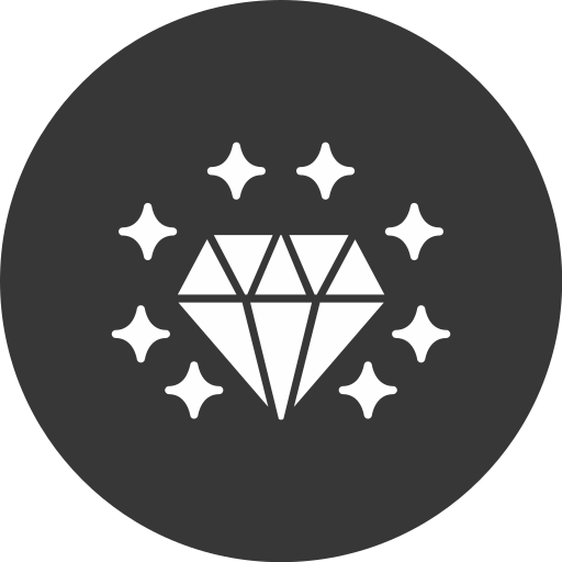 diamante Generic black fill icono