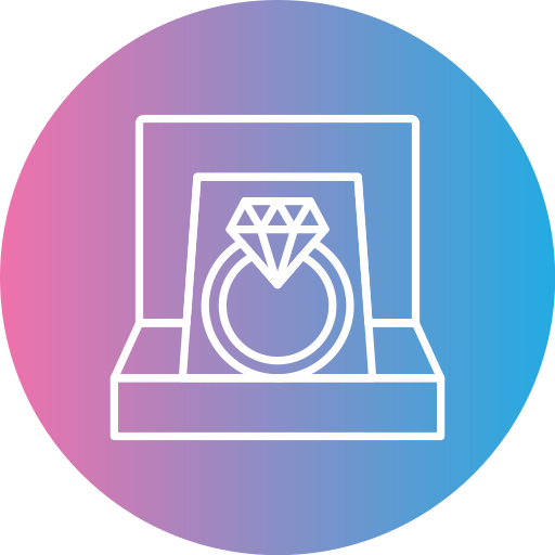 diamant-ring Generic gradient fill icon