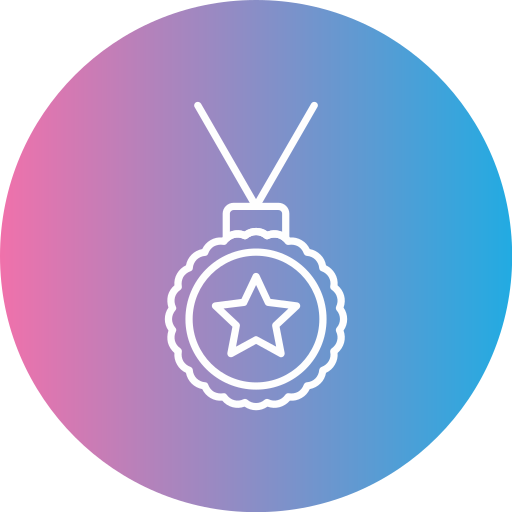 Medal Generic gradient fill icon