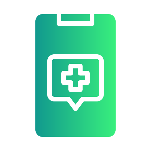 Online appointment Generic gradient fill icon