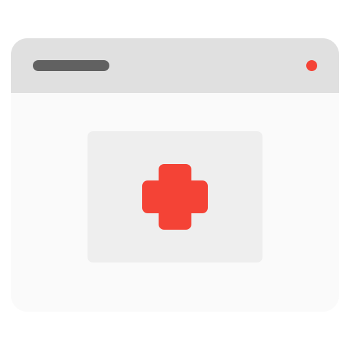 online gezondheidszorg Generic color fill icoon