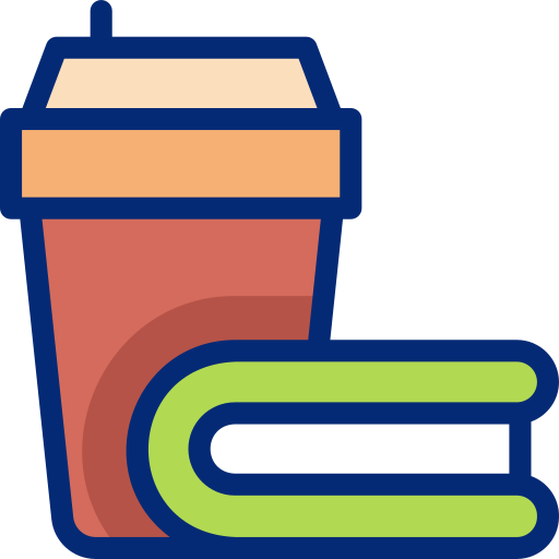 taza de café Basic Accent Lineal Color icono