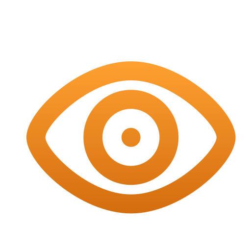 Eye Generic gradient outline icon