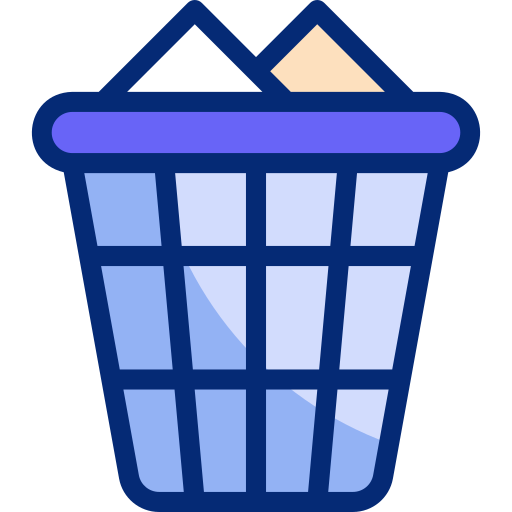 Trash can Basic Accent Lineal Color icon