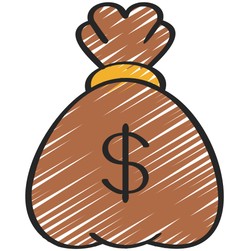 Money bag Juicy Fish Sketchy icon
