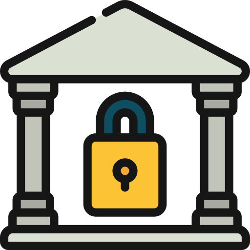 Bank security Juicy Fish Soft-fill icon