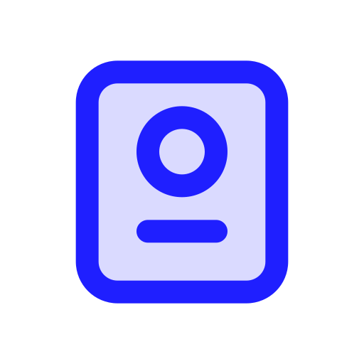 reisepass Generic color lineal-color icon