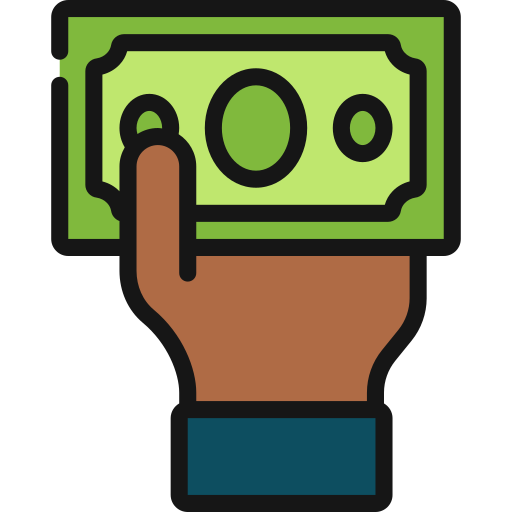 Give money Juicy Fish Soft-fill icon