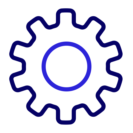 설정 Generic color outline icon
