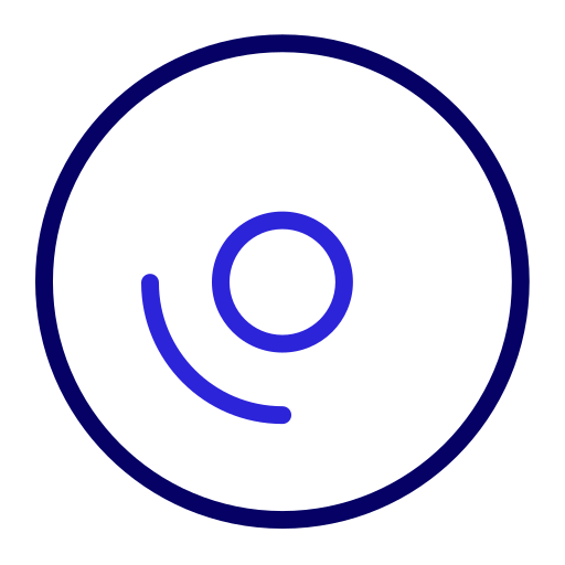 Disc Generic color outline icon