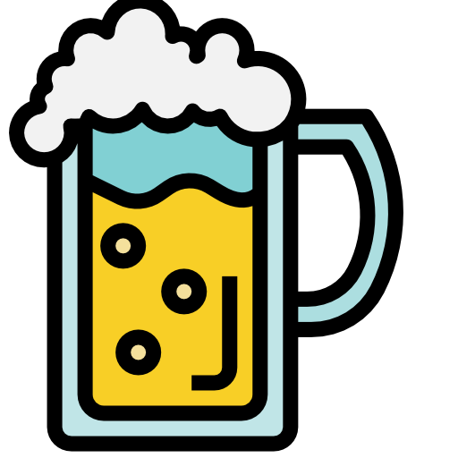 ビールのジョッキ Pause08 Lineal Color icon