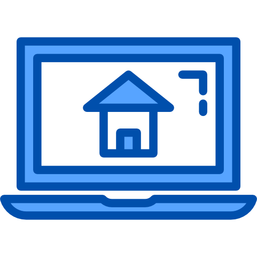 bienes raíces xnimrodx Blue icono
