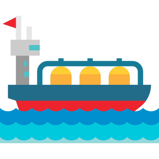 barco de carga Pause08 Flat icono
