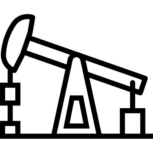 펌프 잭 Pause08 Lineal icon