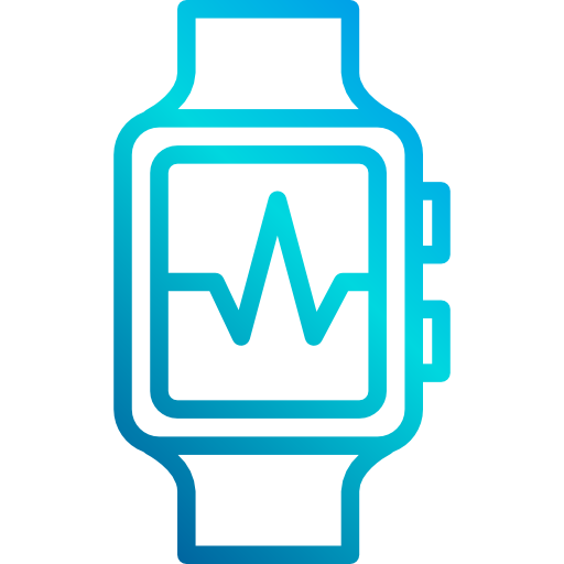 Smart watch xnimrodx Lineal Gradient icon