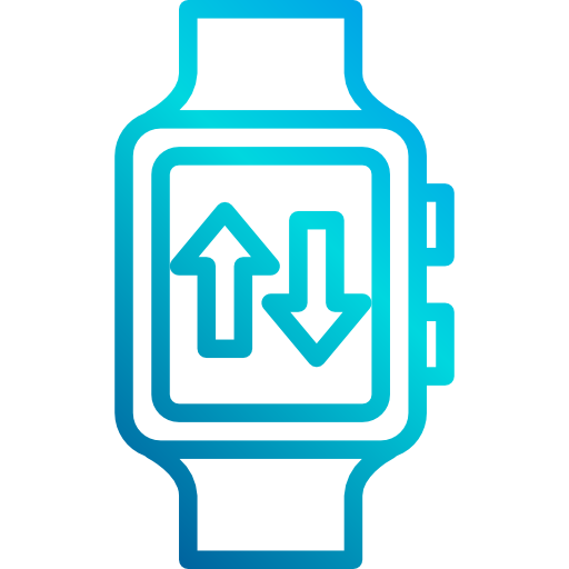 reloj inteligente xnimrodx Lineal Gradient icono