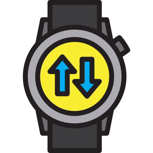 slimme horloge xnimrodx Lineal Color icoon
