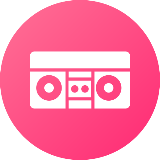 Soundbox Generic gradient fill icon