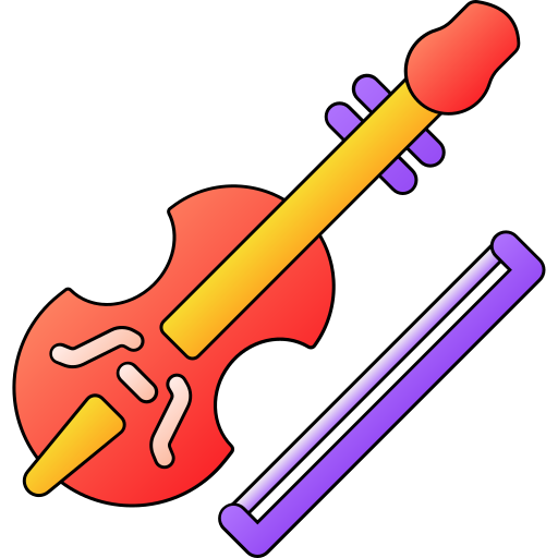 Cello Generic gradient lineal-color icon
