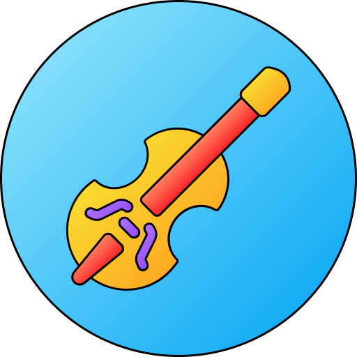 Cello Generic gradient lineal-color icon