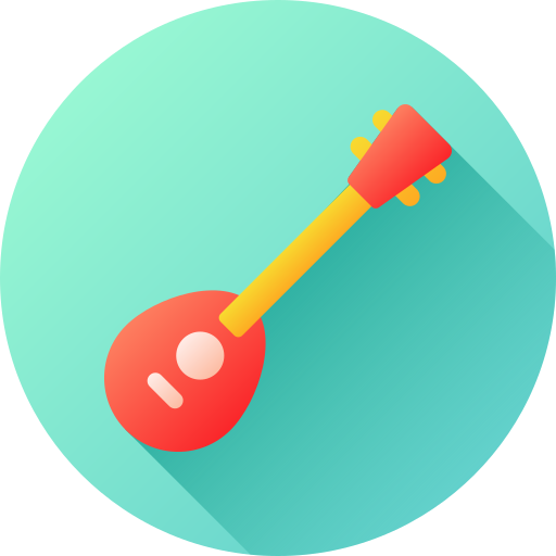 guitarra Generic gradient fill icono