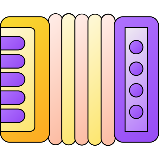 akkordeon Generic gradient lineal-color icon