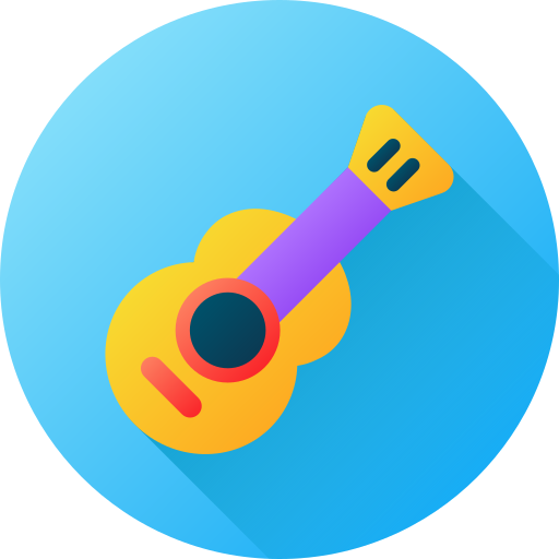 guitarra Generic gradient fill icono