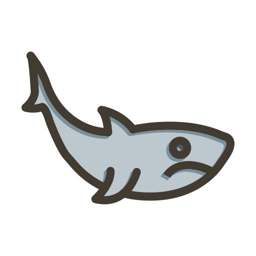 tubarão Generic color lineal-color Ícone