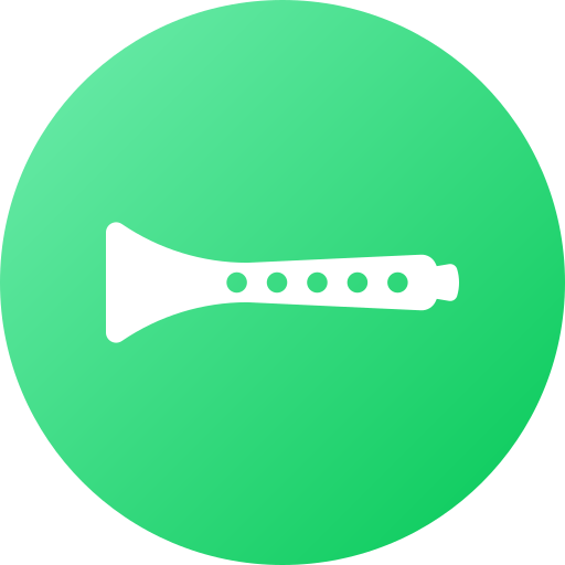 fluit Generic gradient fill icoon