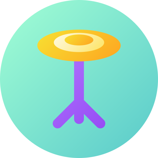 Cymbal Generic gradient fill icon