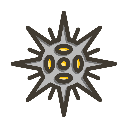 Sea urchin Generic color lineal-color icon