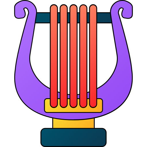 harpa Generic gradient lineal-color Ícone