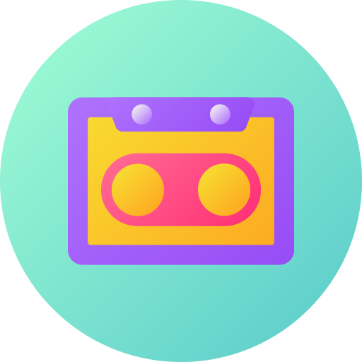 kaseta Generic gradient fill ikona