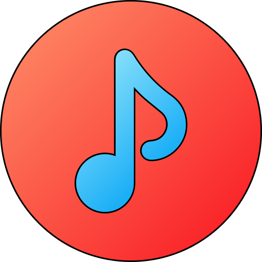 Music Generic gradient lineal-color icon