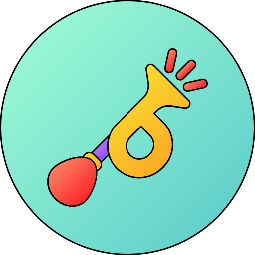 Horn Generic gradient lineal-color icon