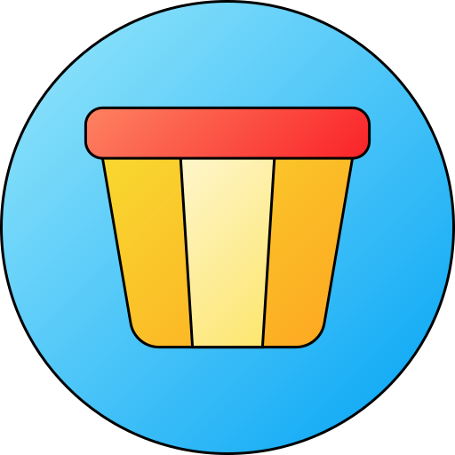 Drum Generic gradient lineal-color icon